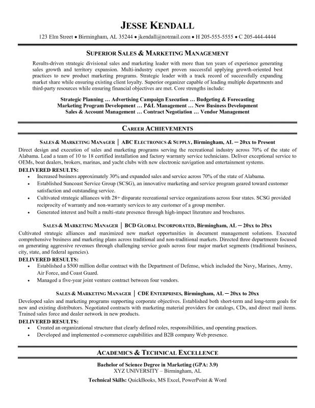 marketing analyst resume