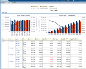 marketing report template rev sales