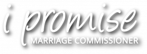 marriage ceremony words i promise logo clear