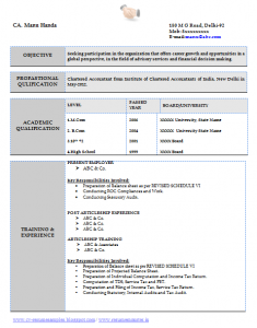 mba resume sample to year work experience resume (page )