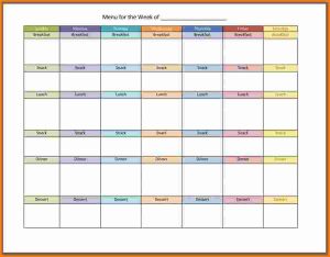 meal calendar template menu planning template menu planner template ghogp