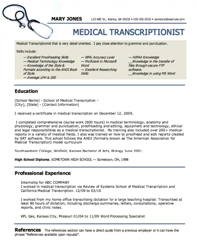 medical assistant resumes