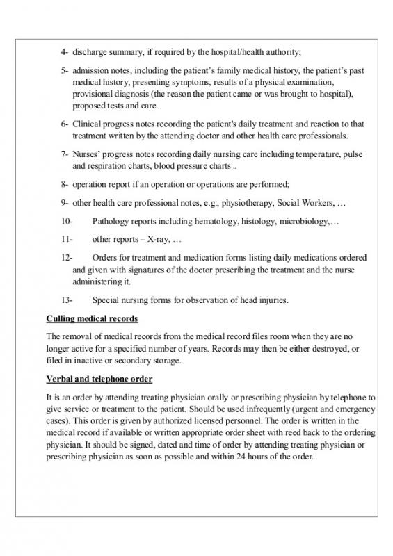 medical progress note template