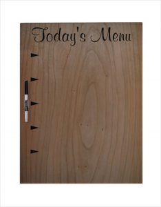 menu board template large dry erase board template download