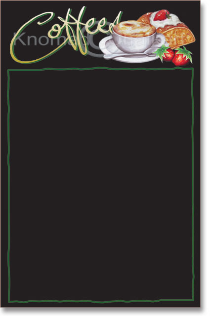 menu board template