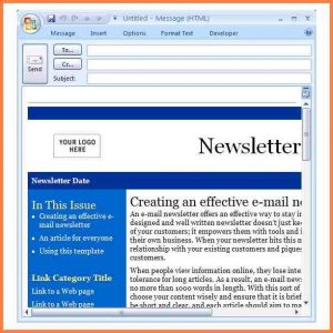 microsoft publisher newsletter templates newsletter templates for outlook microsoft outlook email newsletter templates