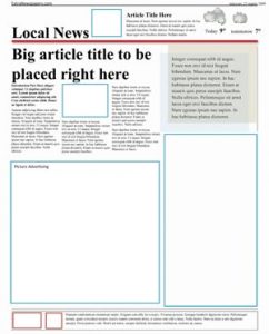 microsoft word newspaper template free microsoft word template extranewspapers com (page)