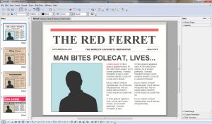 microsoft word newspaper template freepowerpointnewspapertemplates