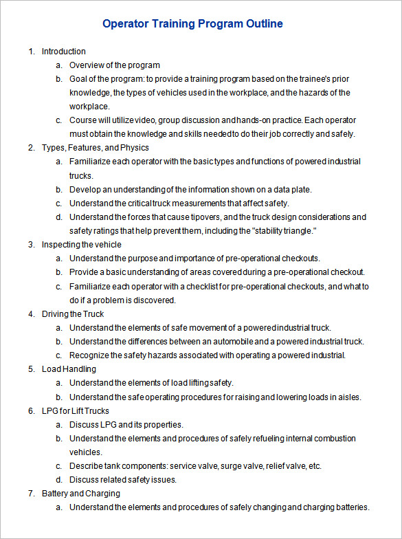 microsoft word outline template