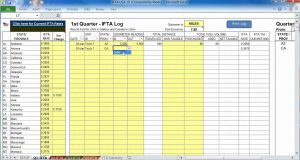 mileage log excel trucking spreadsheet