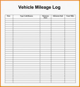 mileage log form mileage log template mileage log template pdf