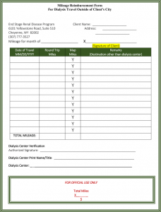 mileage reimbursement form mileage log reimbursement form