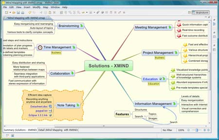 mind mapping software free bubble