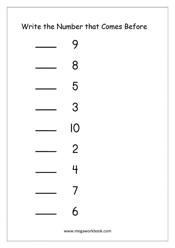 Missing Numbers Worksheets | Template Business