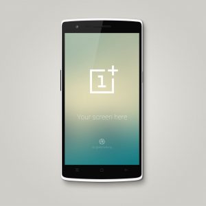 mobile app mockup oneplus one mockup psd template