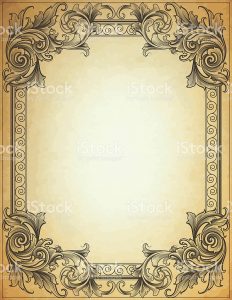 model comp card template broadleaf framework parchment vector id