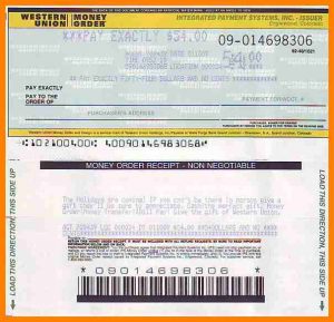 money order template fake money order template