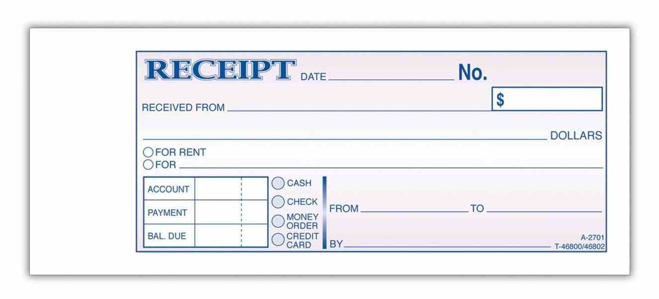 Printable Blank Money Order Template