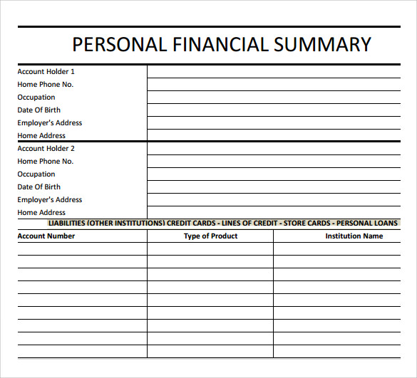 monthly report template