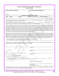 mortgage promissory note pre x