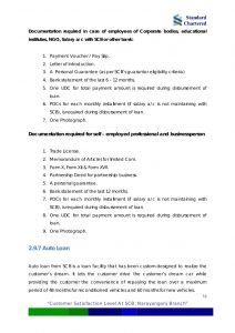 mortgage statement template analyzing customer satisfaction level at standard chartered bank