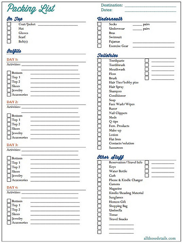 Moving Inventory List | Template Business