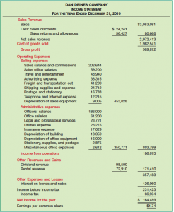 multi step income statement example multi step income statement cyree