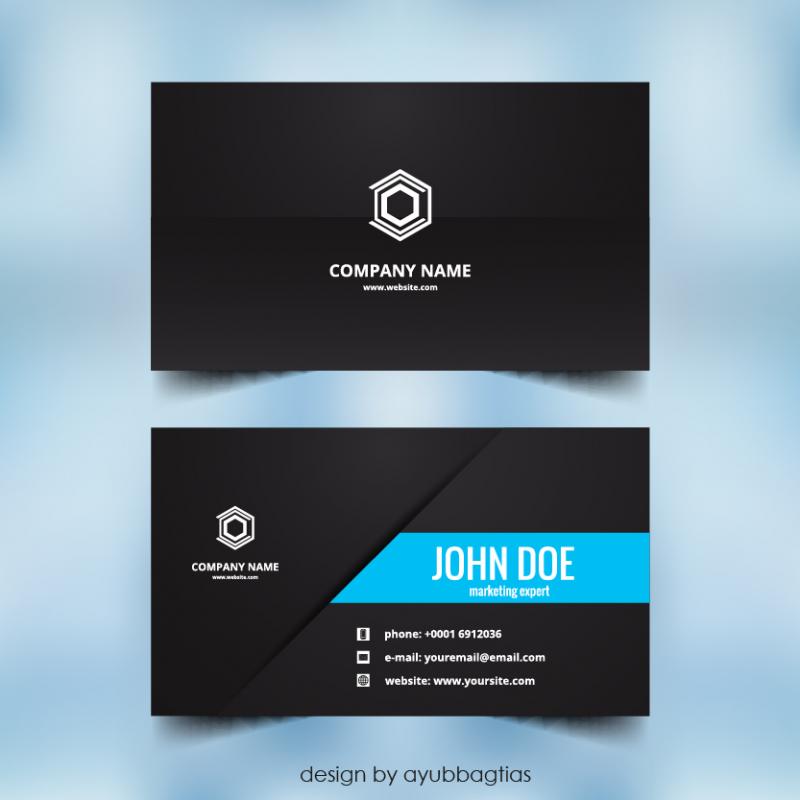 name card template