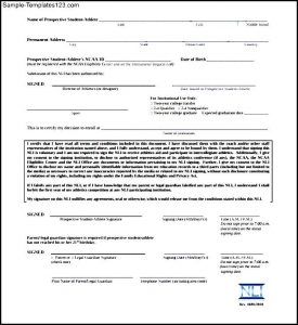 national letter of intent ncaa eligibility national letter of intent download