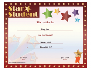 newsletter templates for teachers top pupil certificate