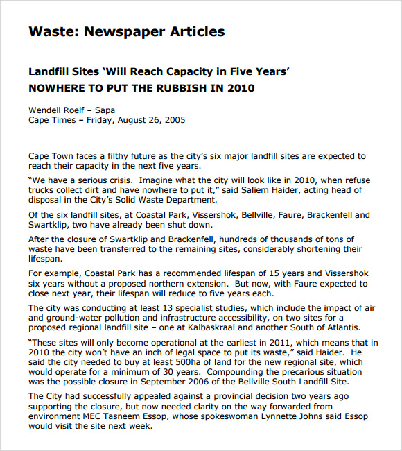 newspaper templates for microsoft word free