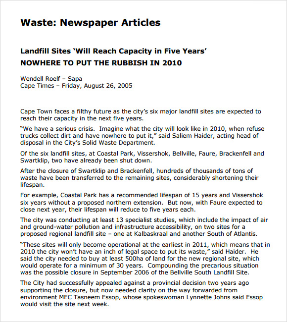 microsoft word newspaper template free download