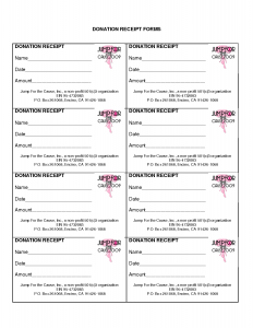 non profit donation receipt c donation receipt template