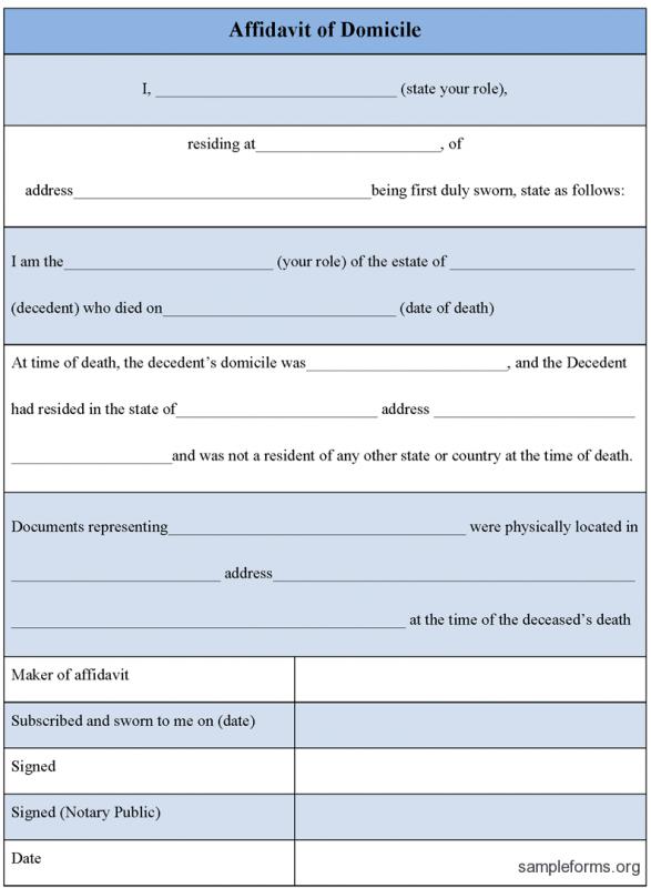 notarized document sample