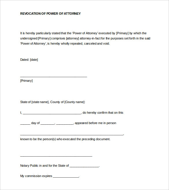 notarized letter template texas