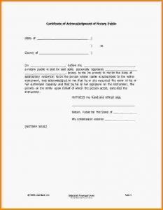 notary public template notary public format sample notary