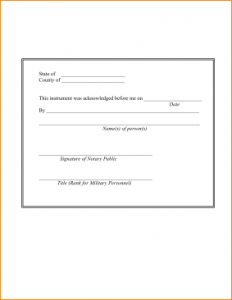 notary public template notary public templates notary acknowledgement