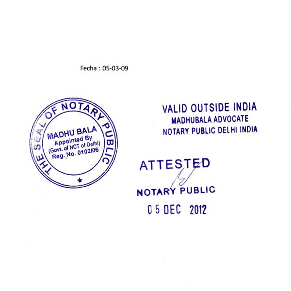 notary signature format