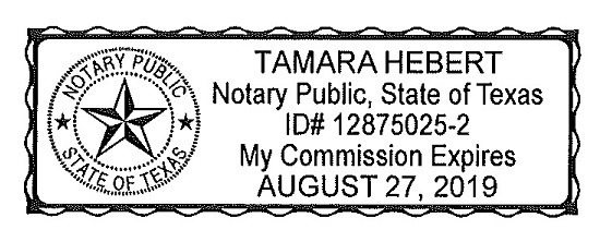 Notary Signature Template | Template Business