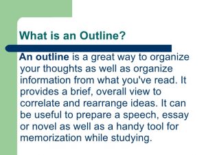 novel outline example how to write an outline