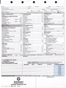 nurses report template image