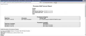 nurses report template plp shift turnover report x