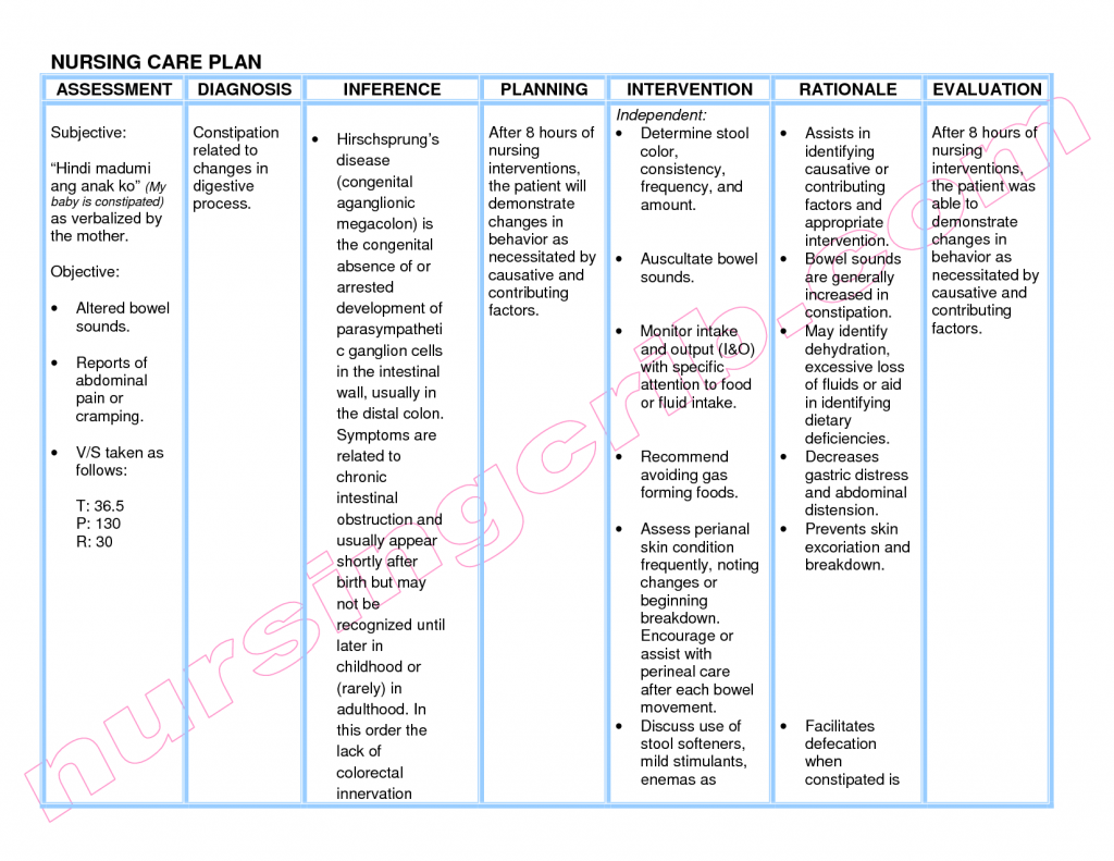 Nursing Care Plan For Dementia | Template Business