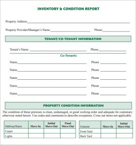 nursing reports templates inventory report sample