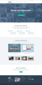 one page website template free psd creative portfolio bootstrap template full preview