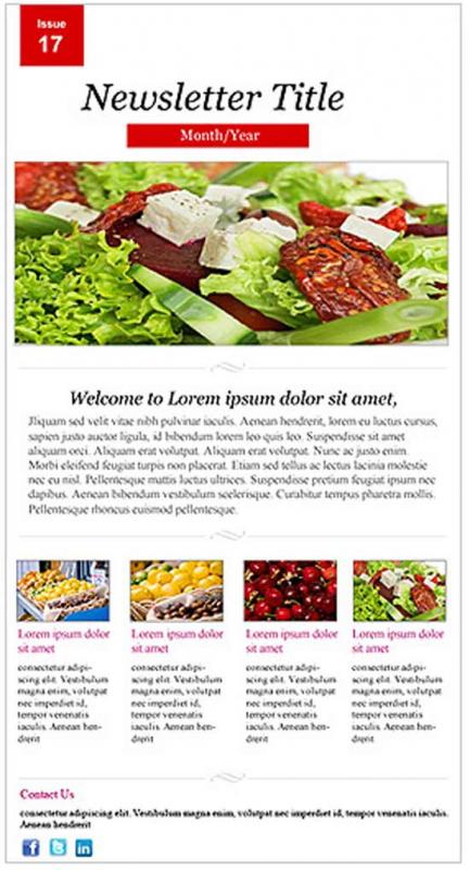 online newsletter templates