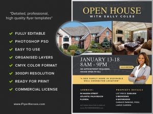 open house flyer template open house flyer template fh