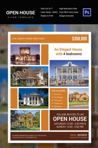 open house flyer template open house flyer