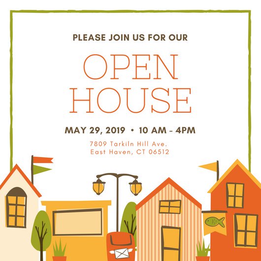 open house invite templates