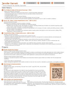 operations manager resume sample jennifer garnett resume uiux designer